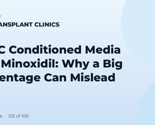 ADSC Conditioned Media Plus Minoxidil: Why a Big Percentage Can Mislead
