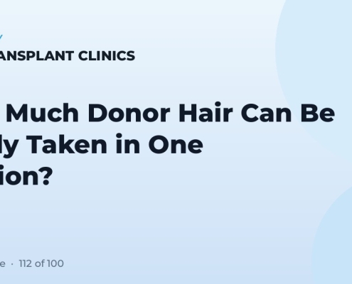 How Much Donor Hair Can Be Safely Taken in One Session?