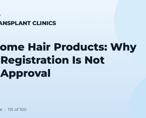 Exosome Hair Products: Why FDA Registration Is Not FDA Approval