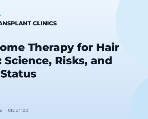 Exosome Therapy for Hair Loss: Science, Risks, and FDA Status