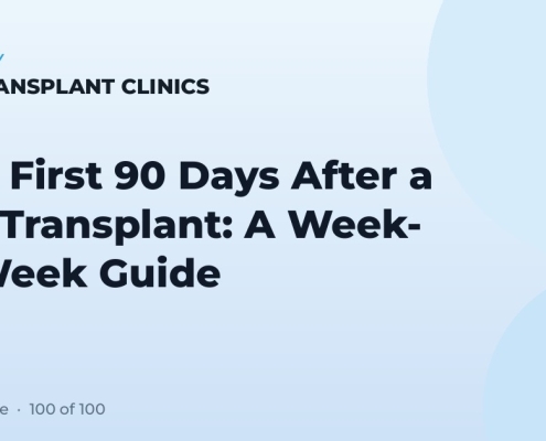 Your First 90 Days After a Hair Transplant: A Week-by-Week Guide
