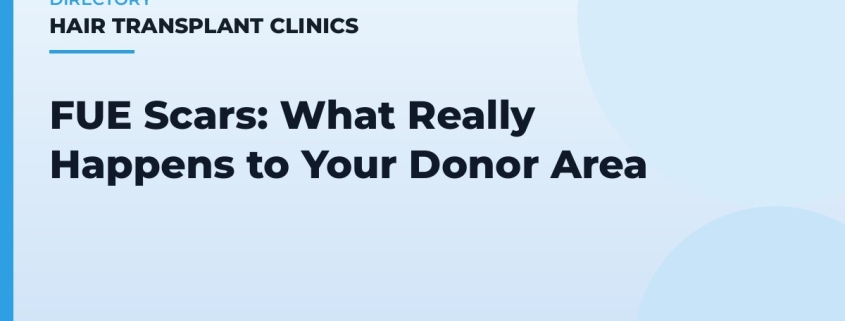 FUE Scars: What Really Happens to Your Donor Area
