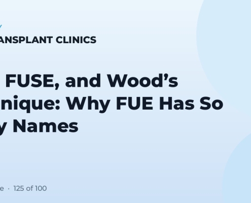 FOX, FUSE, and Wood’s Technique: Why FUE Has So Many Names