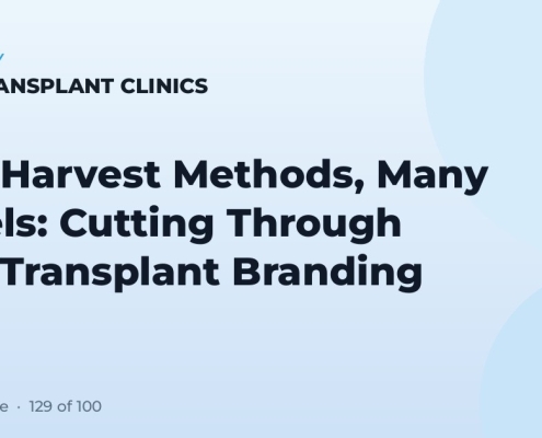 Two Harvest Methods, Many Labels: Cutting Through Hair Transplant Branding