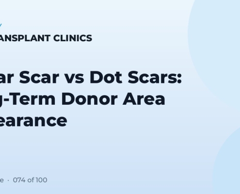 Linear Scar vs Dot Scars: Long-Term Donor Area Appearance