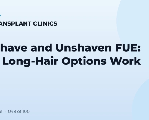 No-Shave and Unshaven FUE: How Long-Hair Options Work