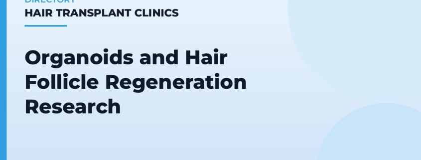 Organoids and Hair Follicle Regeneration Research