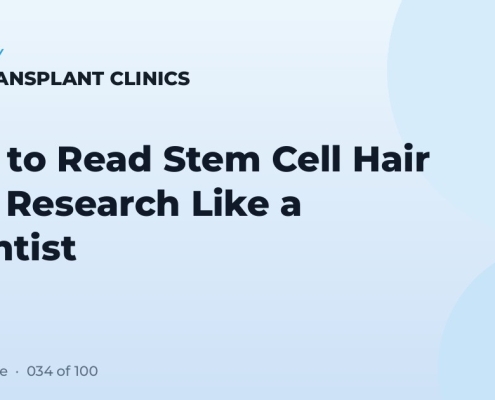 How to Read Stem Cell Hair Loss Research Like a Scientist
