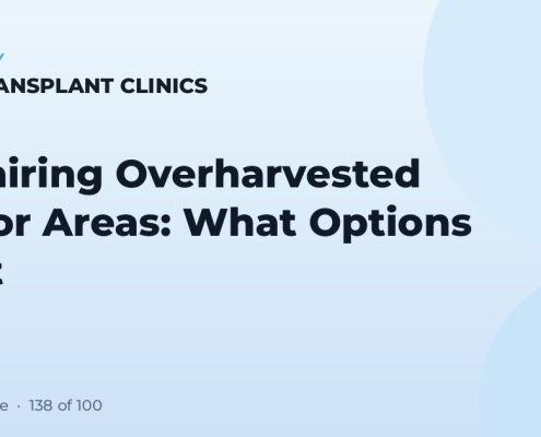 Repairing Overharvested Donor Areas: What Options Exist