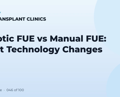 Robotic FUE vs Manual FUE: What Technology Changes