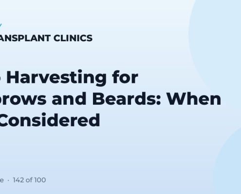 Strip Harvesting for Eyebrows and Beards: When It Is Considered