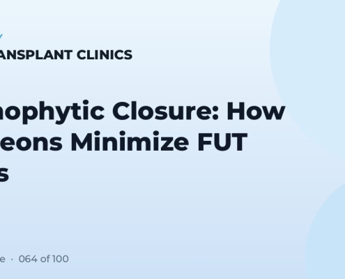 Trichophytic Closure: How Surgeons Minimize FUT Scars