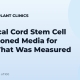Umbilical Cord Stem Cell Conditioned Media for Hair: What Was Measured