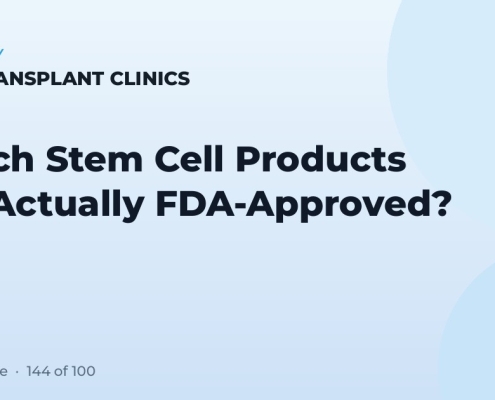 Which Stem Cell Products Are Actually FDA-Approved?